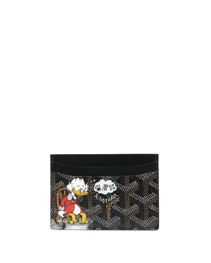 Goyard Saint-Suplice カードホルダー（カスタマイズ済み／ブラック） - サムネイル1