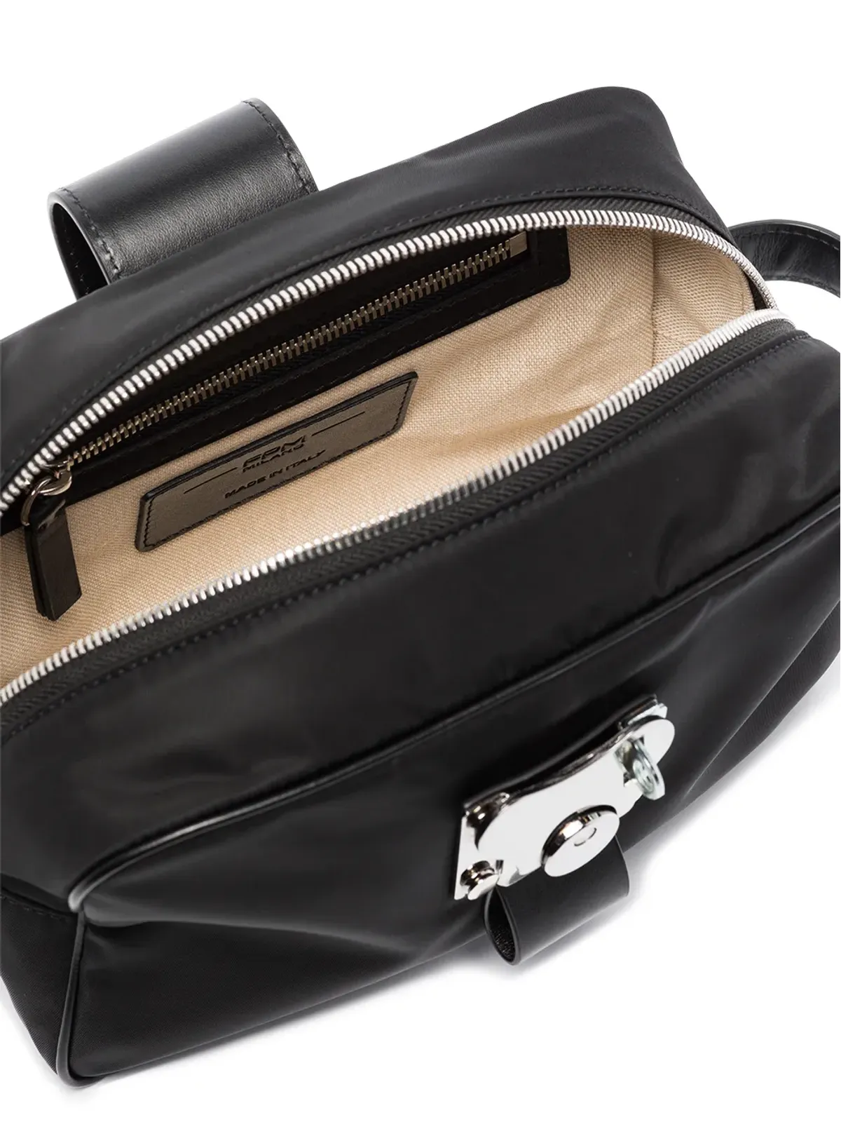 FPM Milano レザー付き洗面用具バッグ - 画像3