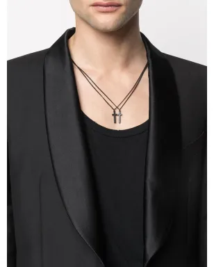 DSQUARED2 層状クロスペンダントネックレス - サムネイル2