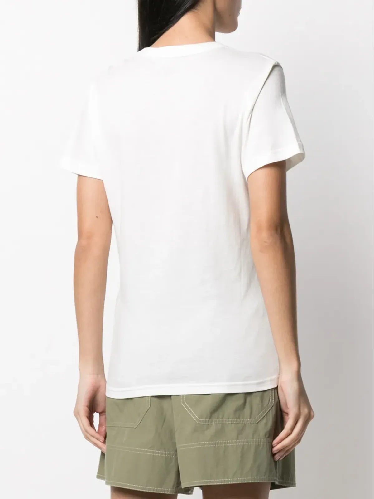 10 CORSO COMO 蝶柄プリント半袖Tシャツ - 画像4