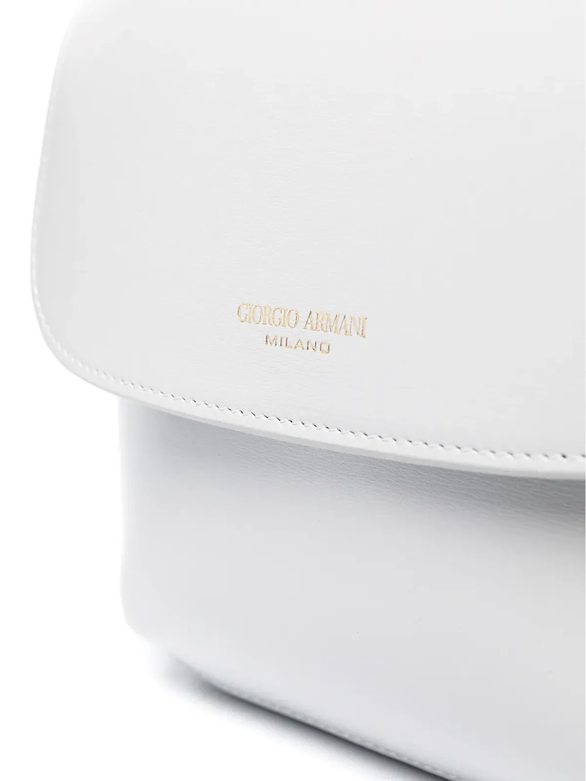 Giorgio Armani レザー シングルハンドル ショルダーバッグ - 画像4