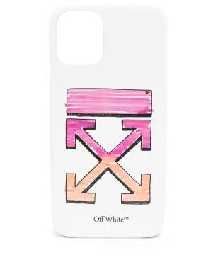Off-White アローズモチーフ iPhone 12 Mini ケース - サムネイル1