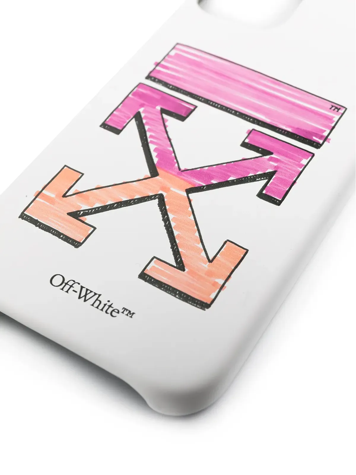 Off-White アローズモチーフ iPhone 12 Mini ケース - 画像3