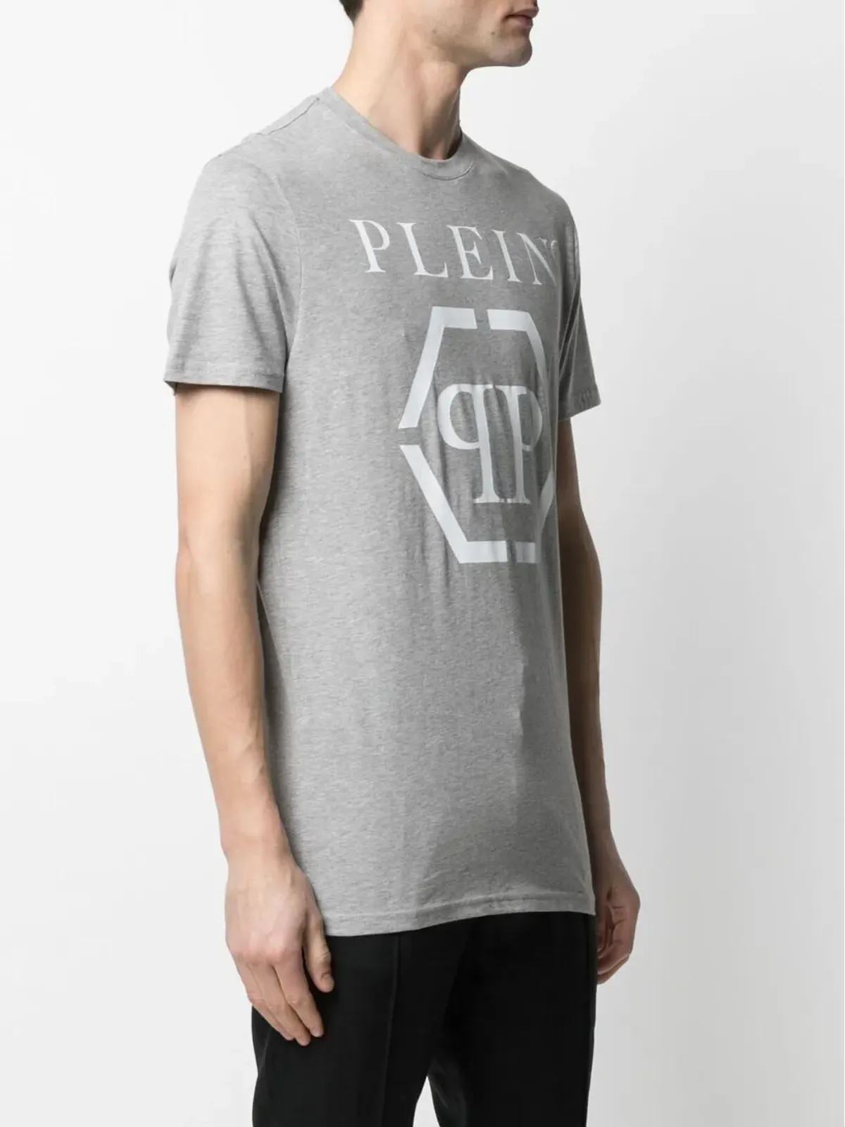 Philipp Plein SS Hexagon コットンTシャツ - 画像3