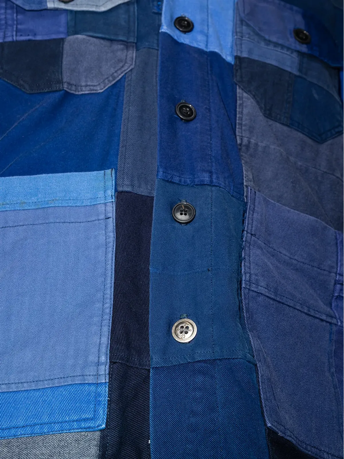 Greg Lauren フレンチアーティスト パッチワーク ジャケット - 画像4