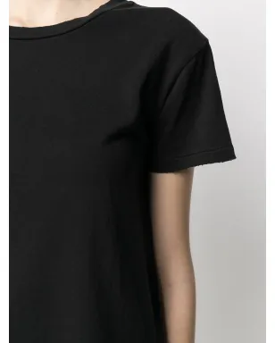 Nili Lotan Brady コットン Tシャツ - ブラック - サムネイル5