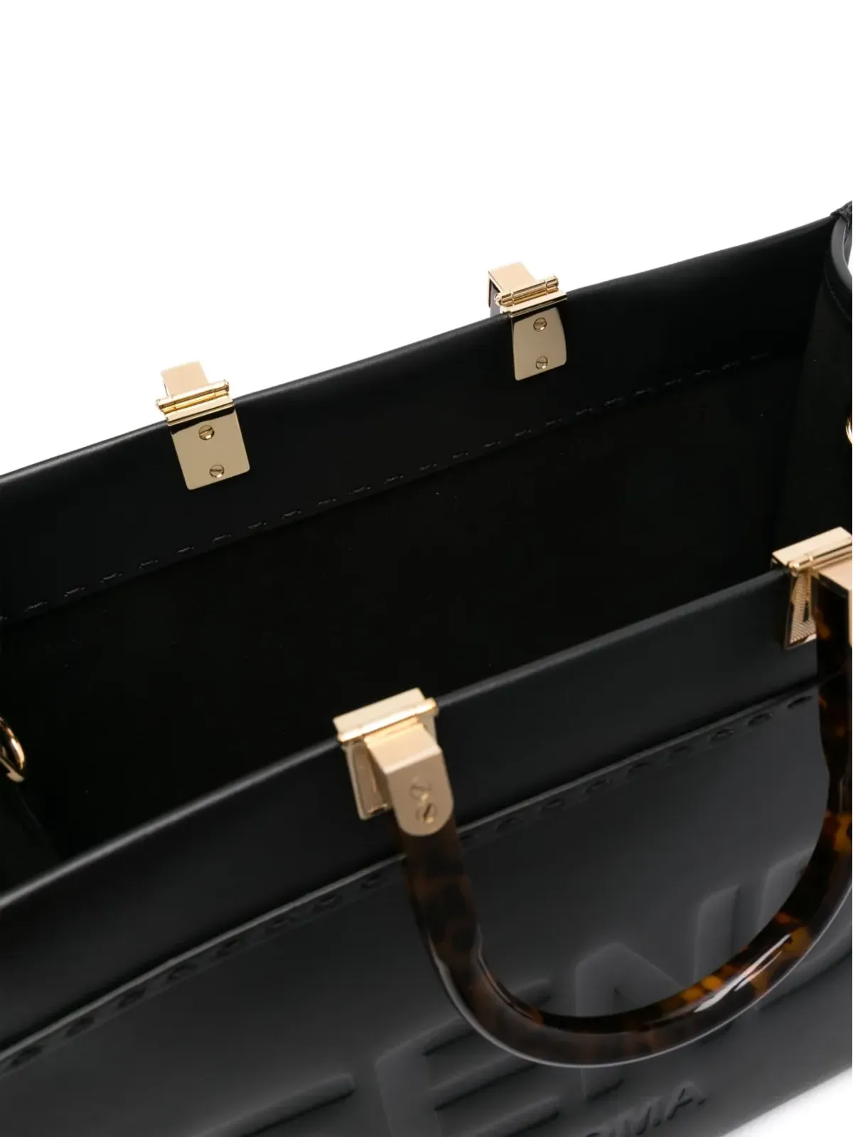 FENDI Sunshine ロゴ型押し トートバッグ - 画像5