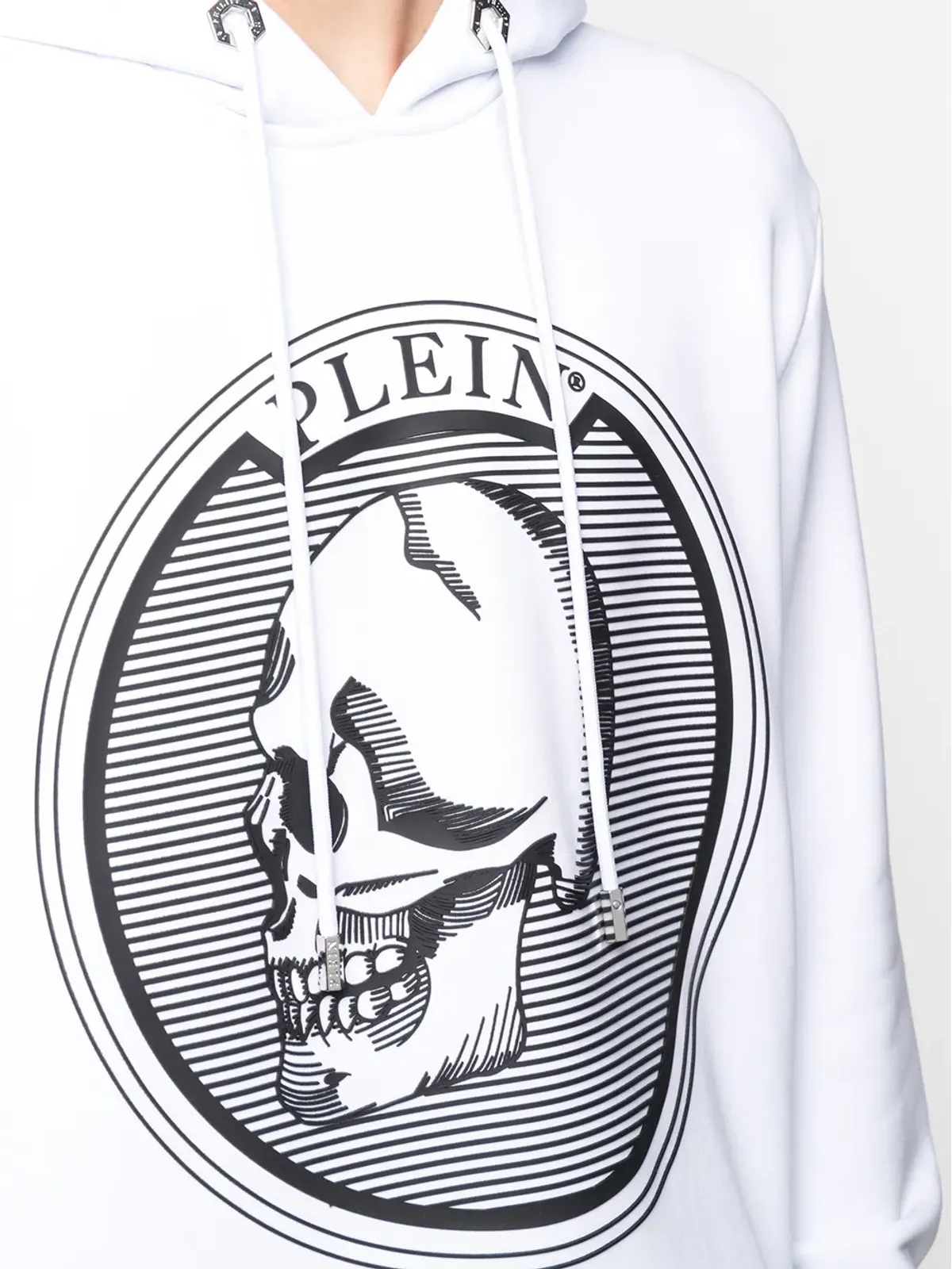 Philipp Plein アウトラインスカルプリント フーディー - 画像5
