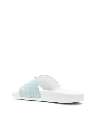 Giuseppe Zanotti ロゴ入りオープントゥ・スライド - サムネイル3