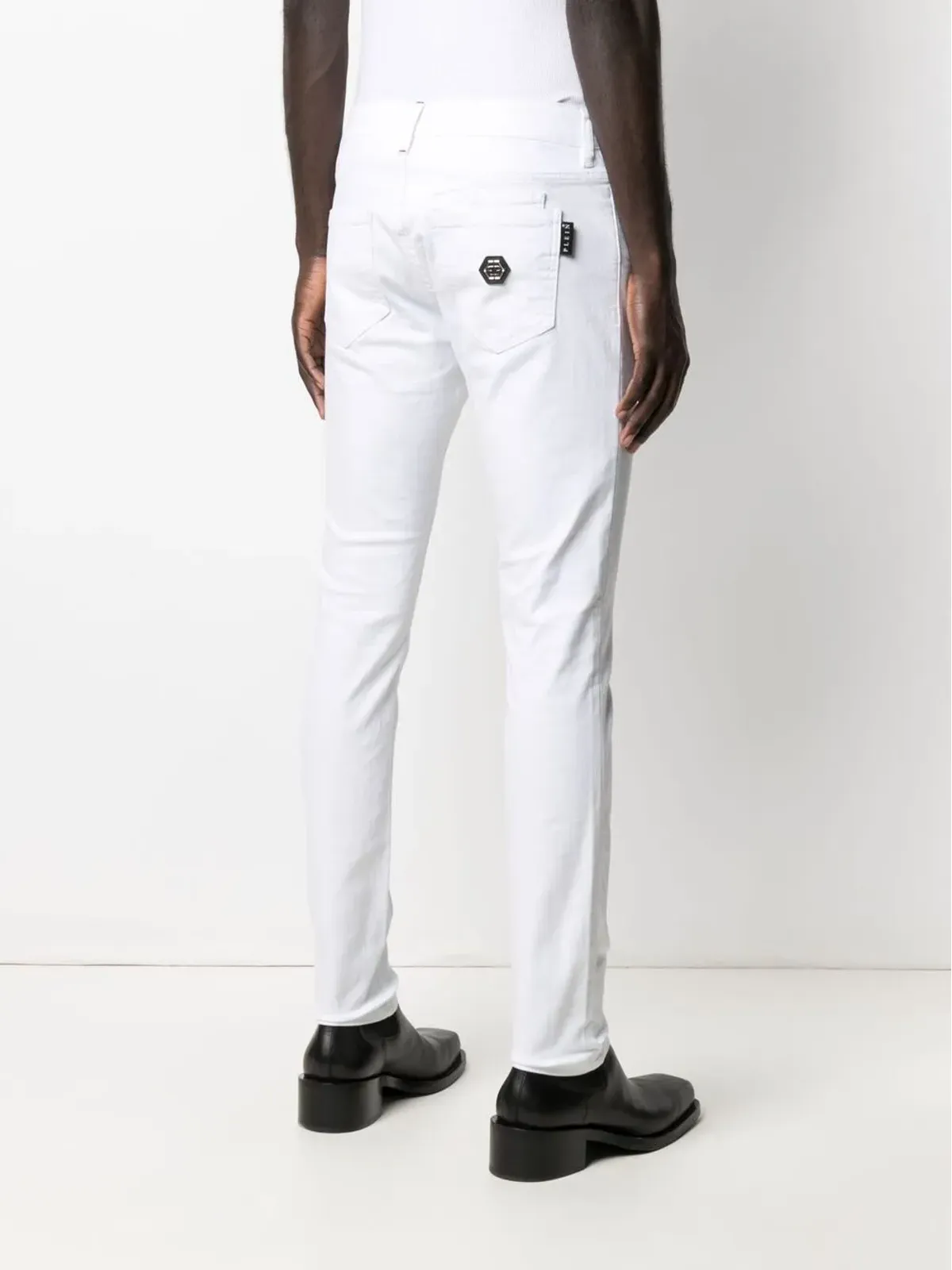 Philipp Plein イステュショナル スリムフィットジーンズ - 画像4