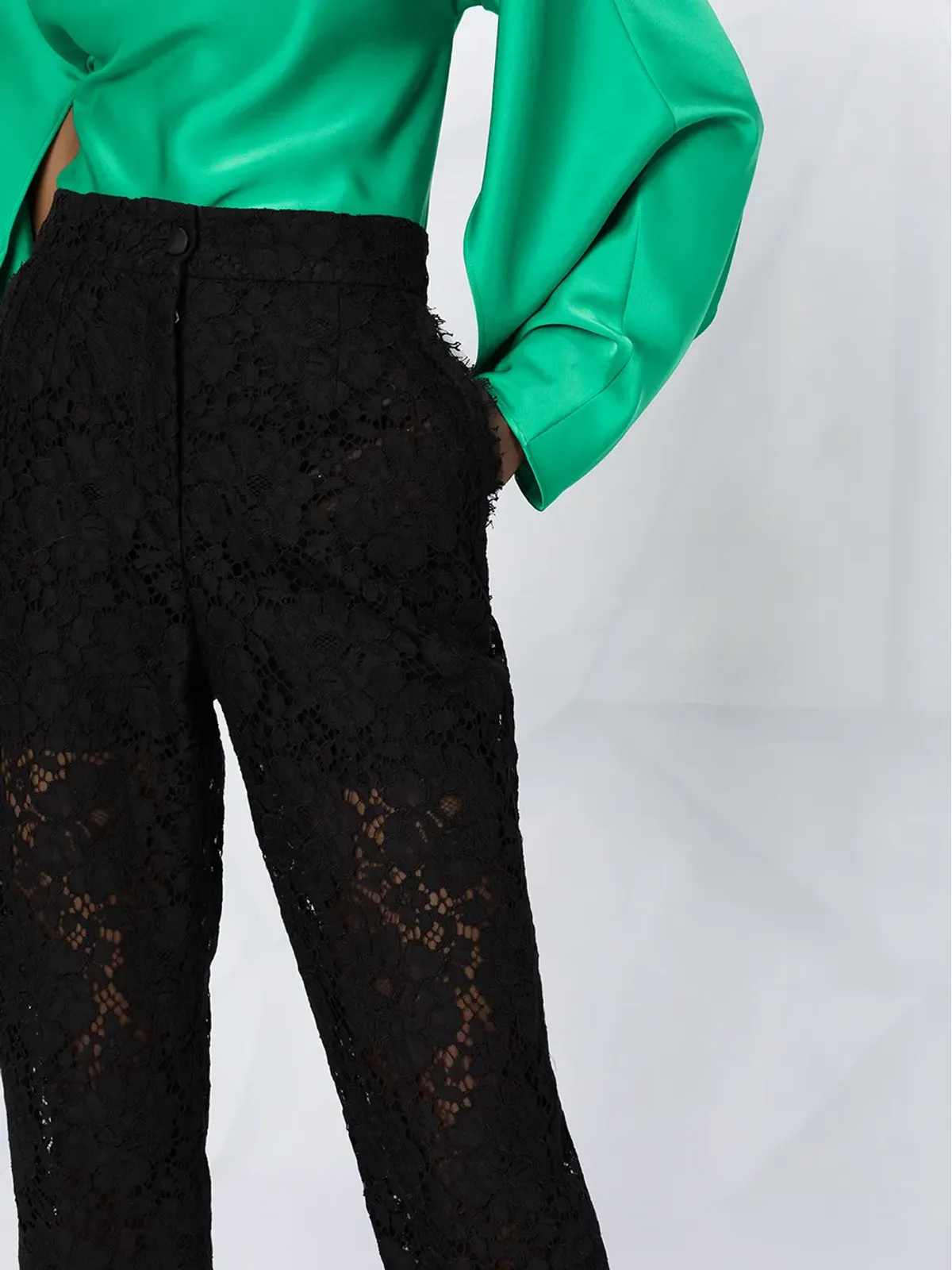 Dolce & Gabbana 刺繍ストレートパンツ - 画像5