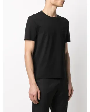 Prada ロゴ刺繍コットンTシャツ - サムネイル3
