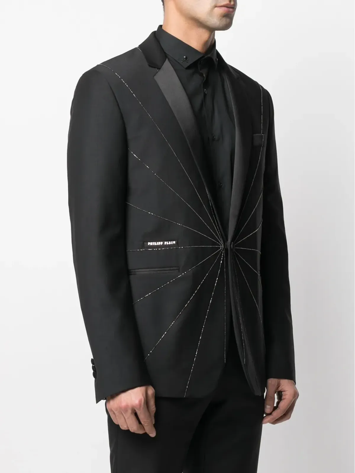 Philipp Plein エンベリッシュド テーラード ブレザー - 画像3