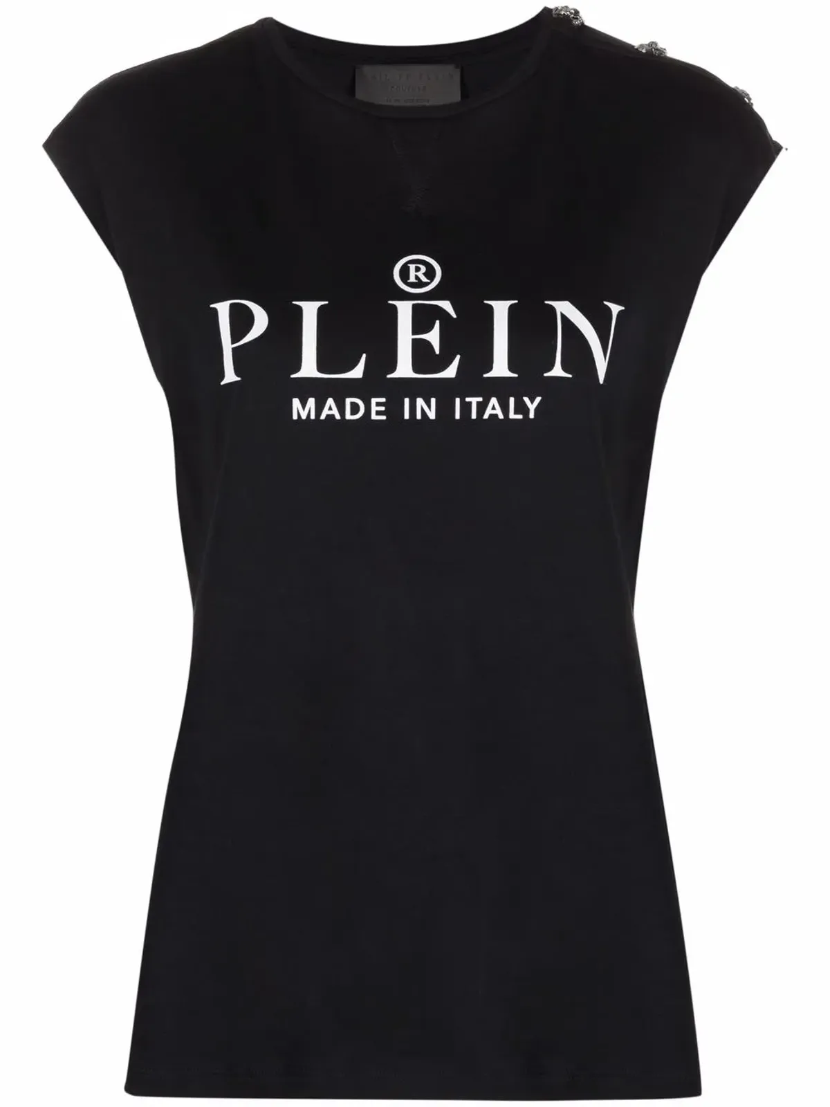 Philipp Plein SSロゴプリントTシャツ - 画像1