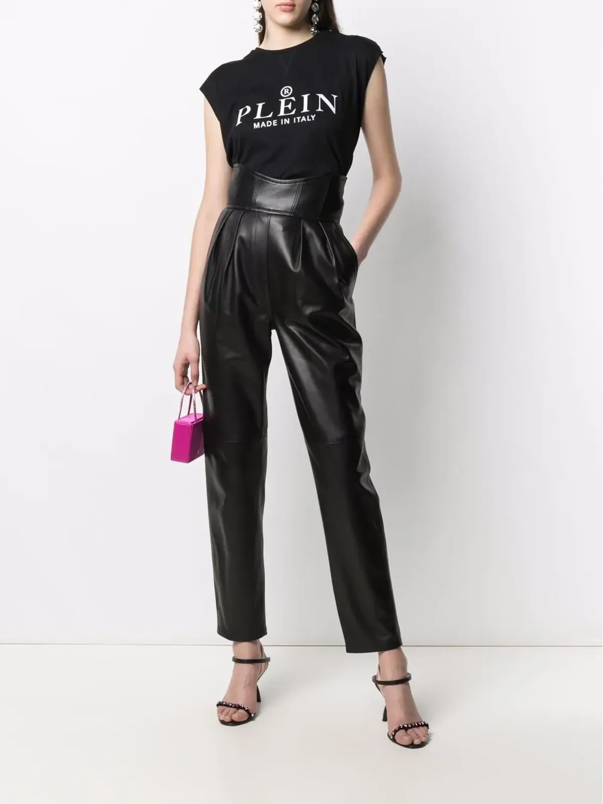 Philipp Plein SSロゴプリントTシャツ - 画像2