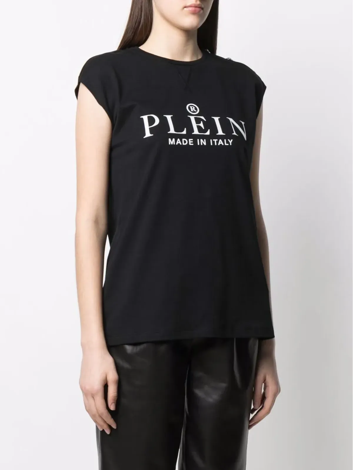 Philipp Plein SSロゴプリントTシャツ - 画像3