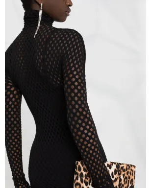 Philipp Plein メッシュオーバーレイ ミニドレス - サムネイル3