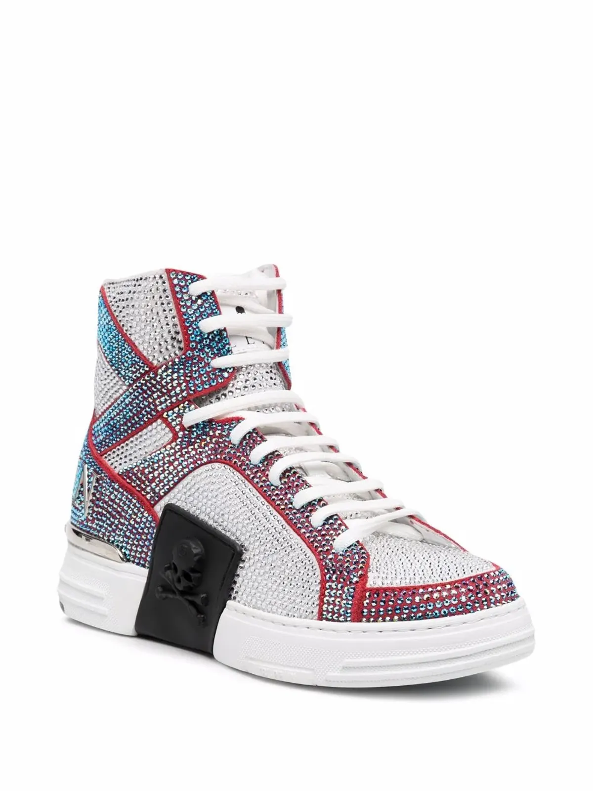 Philipp Plein Moneyハイトップトレーナー - ホワイト - 画像2