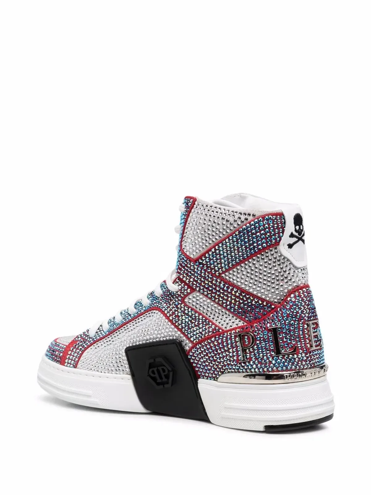 Philipp Plein Moneyハイトップトレーナー - ホワイト - 画像3