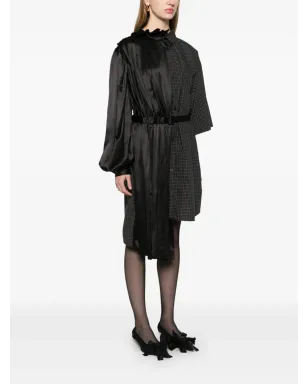 Balenciaga 50/50 シャツドレス - ブラック - サムネイル3