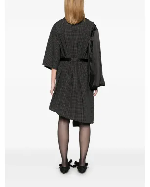 Balenciaga 50/50 シャツドレス - ブラック - サムネイル4