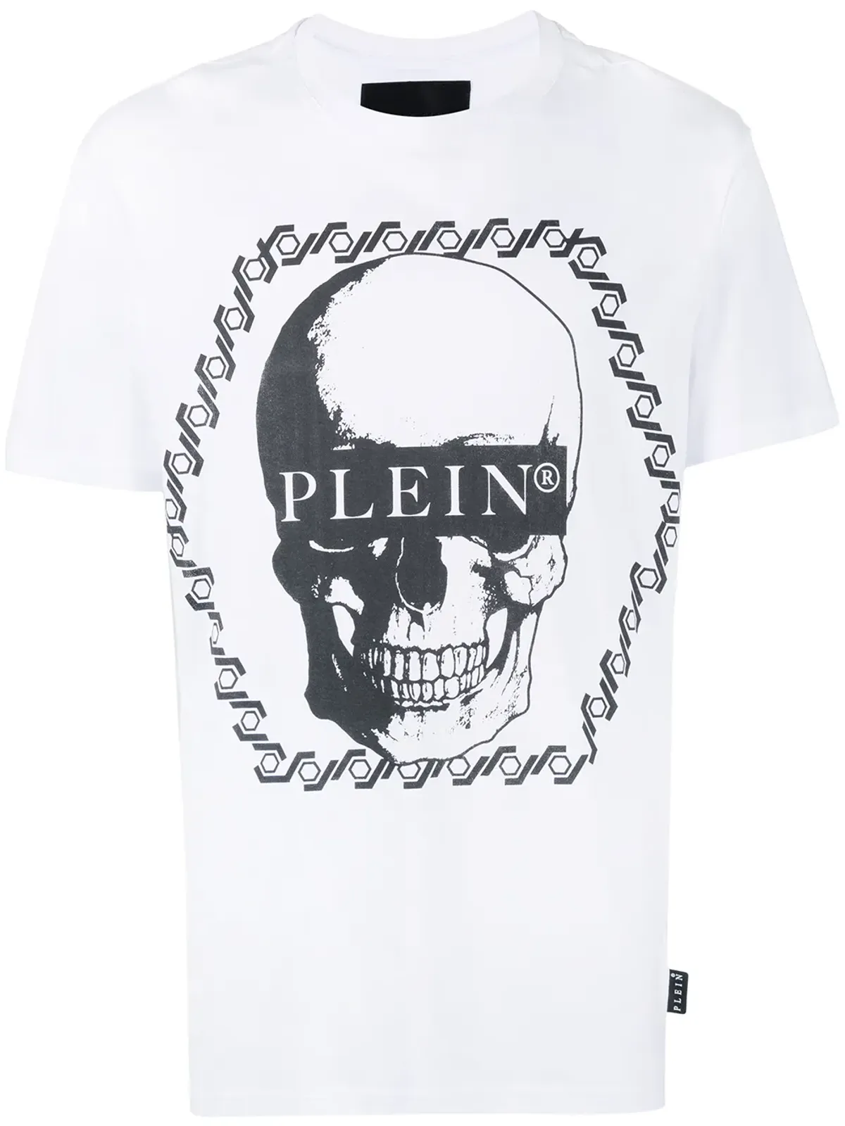 Philipp Plein グラフィックスカル クルーネックTシャツ - 画像1