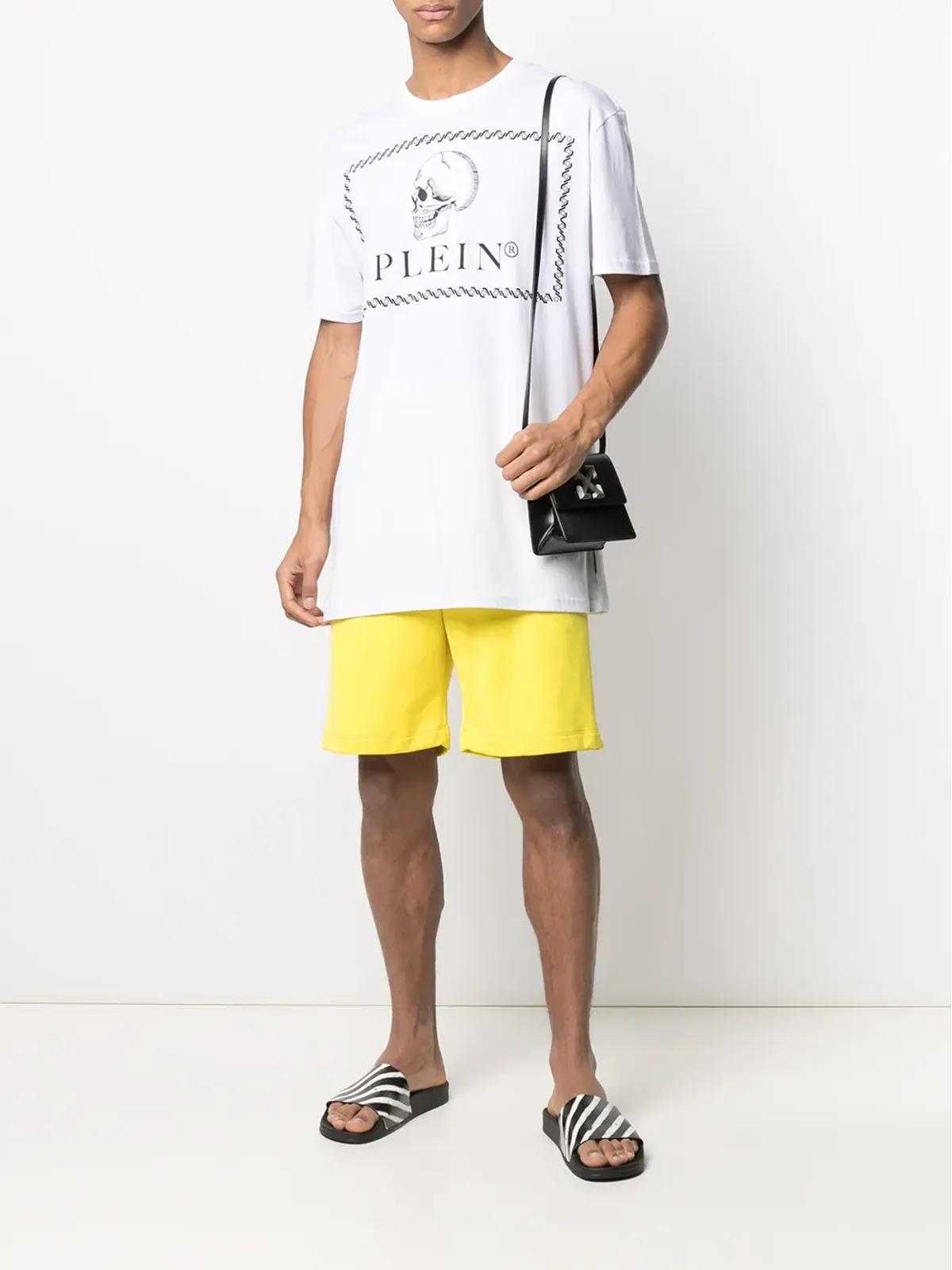 Philipp Plein アウトラインスカルプリントTシャツ - 画像2