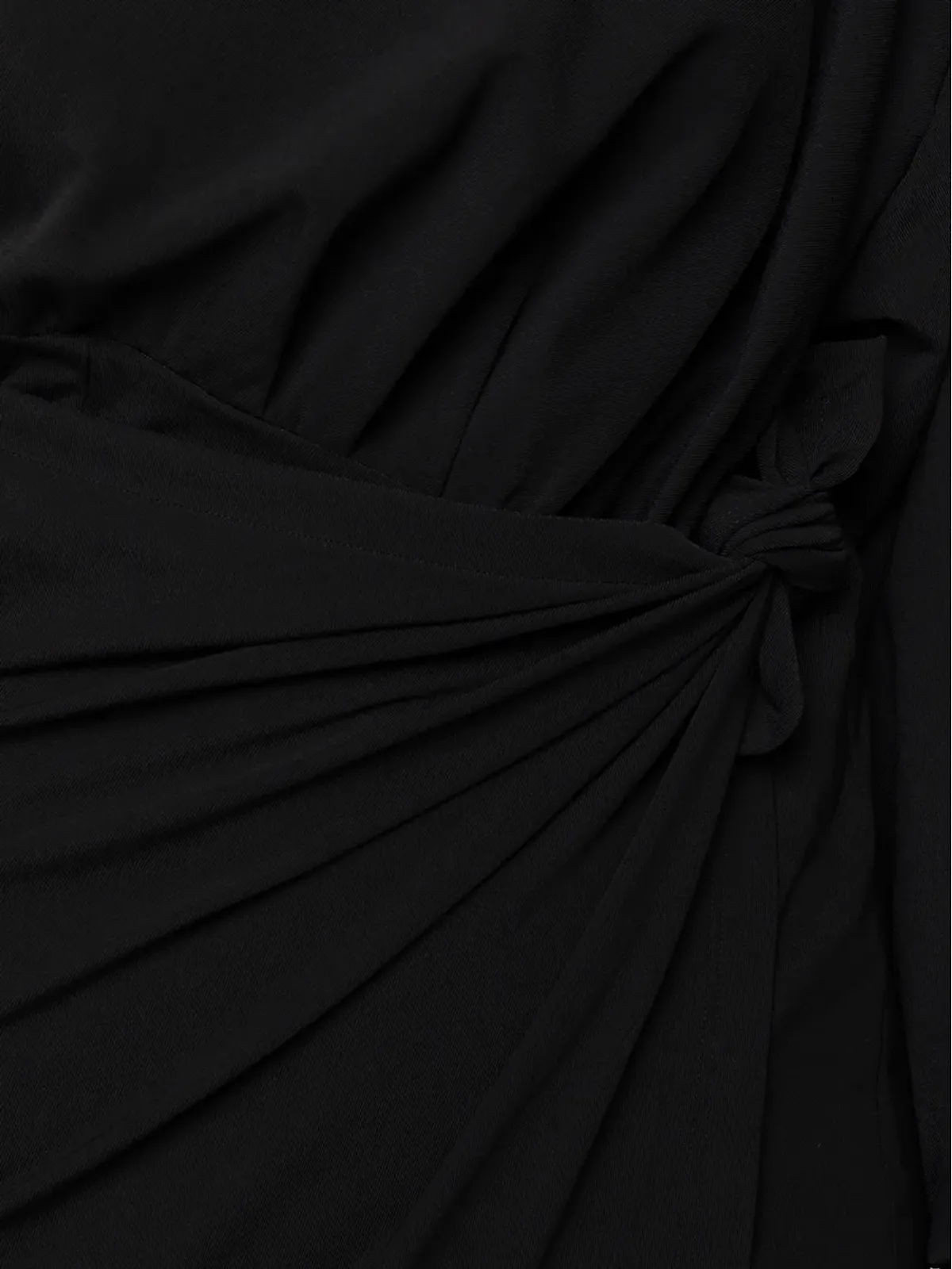 Balenciaga アシンメトリック ラップドレス - 画像5