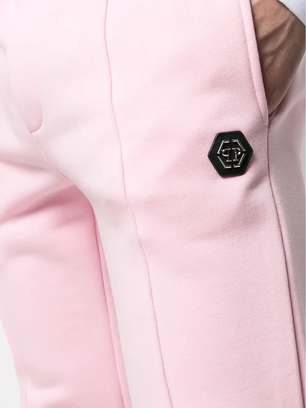 Philipp Plein スキニーフィット トラックパンツ ロゴパッチ付き - 画像5