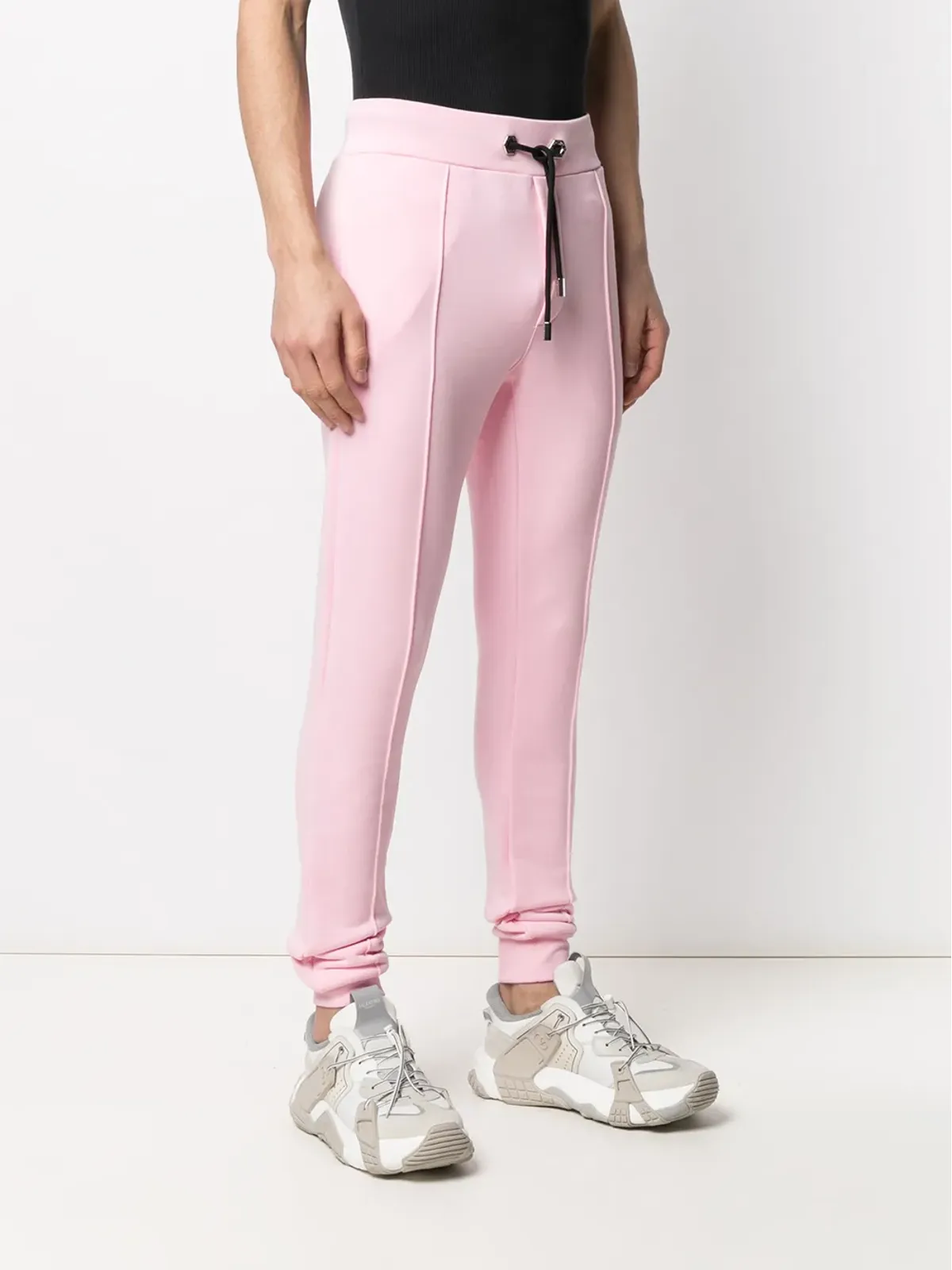 Philipp Plein スキニーフィット トラックパンツ ロゴパッチ付き - 画像3