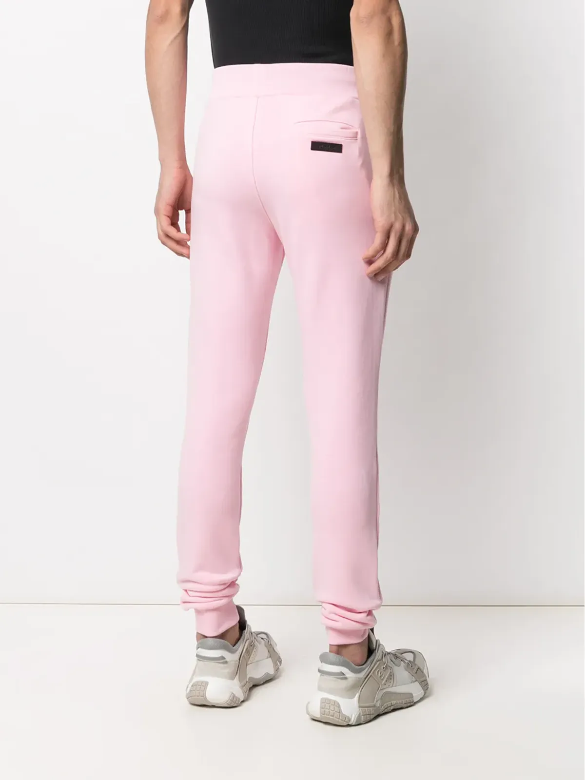 Philipp Plein スキニーフィット トラックパンツ ロゴパッチ付き - 画像4