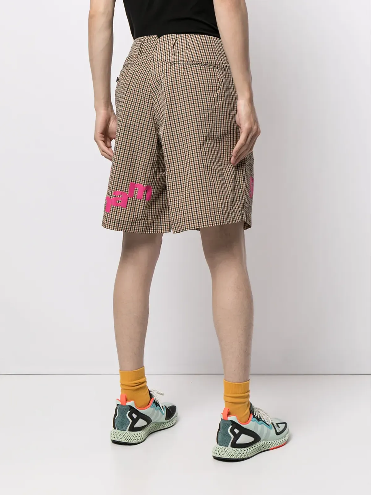 Kolor チェック柄ショーツ - 画像4