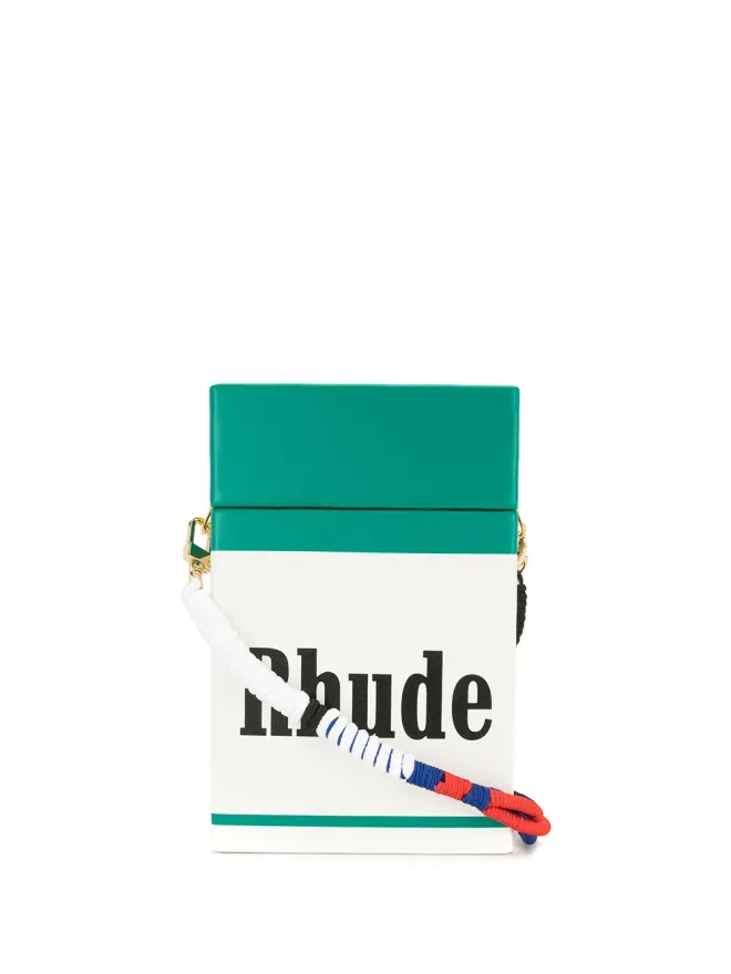 Rhude RHUDE Cig ロゴプリント クロスボディバッグの商品画像