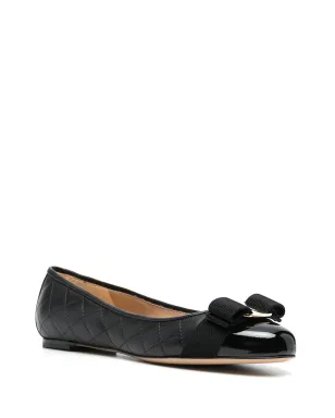 Ferragamo Varina キルテッド バレエシューズ - サムネイル2
