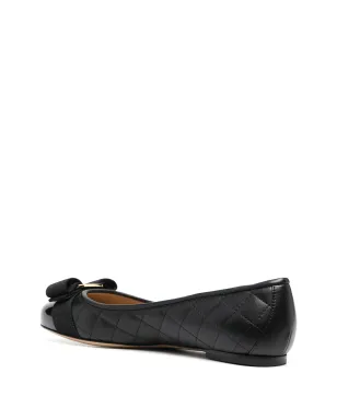 Ferragamo Varina キルテッド バレエシューズ - サムネイル3