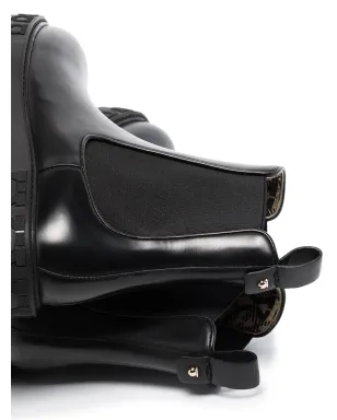 Ferragamo Gancini ロゴディテール チェルシーブーツ - サムネイル2