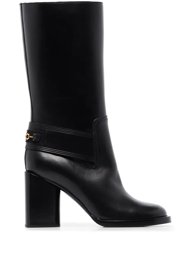 FERRAGAMO Ferragamo ガンチョ ホースビット ブーツの商品画像