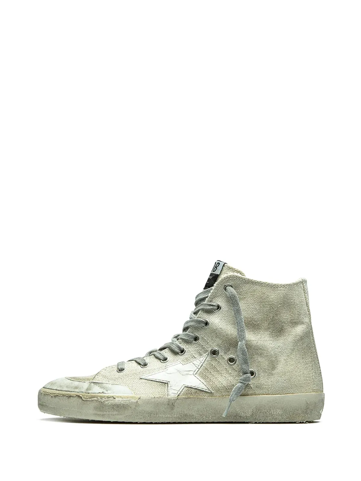 Golden Goose フランシー ベージュ/レッド スニーカー - 画像5