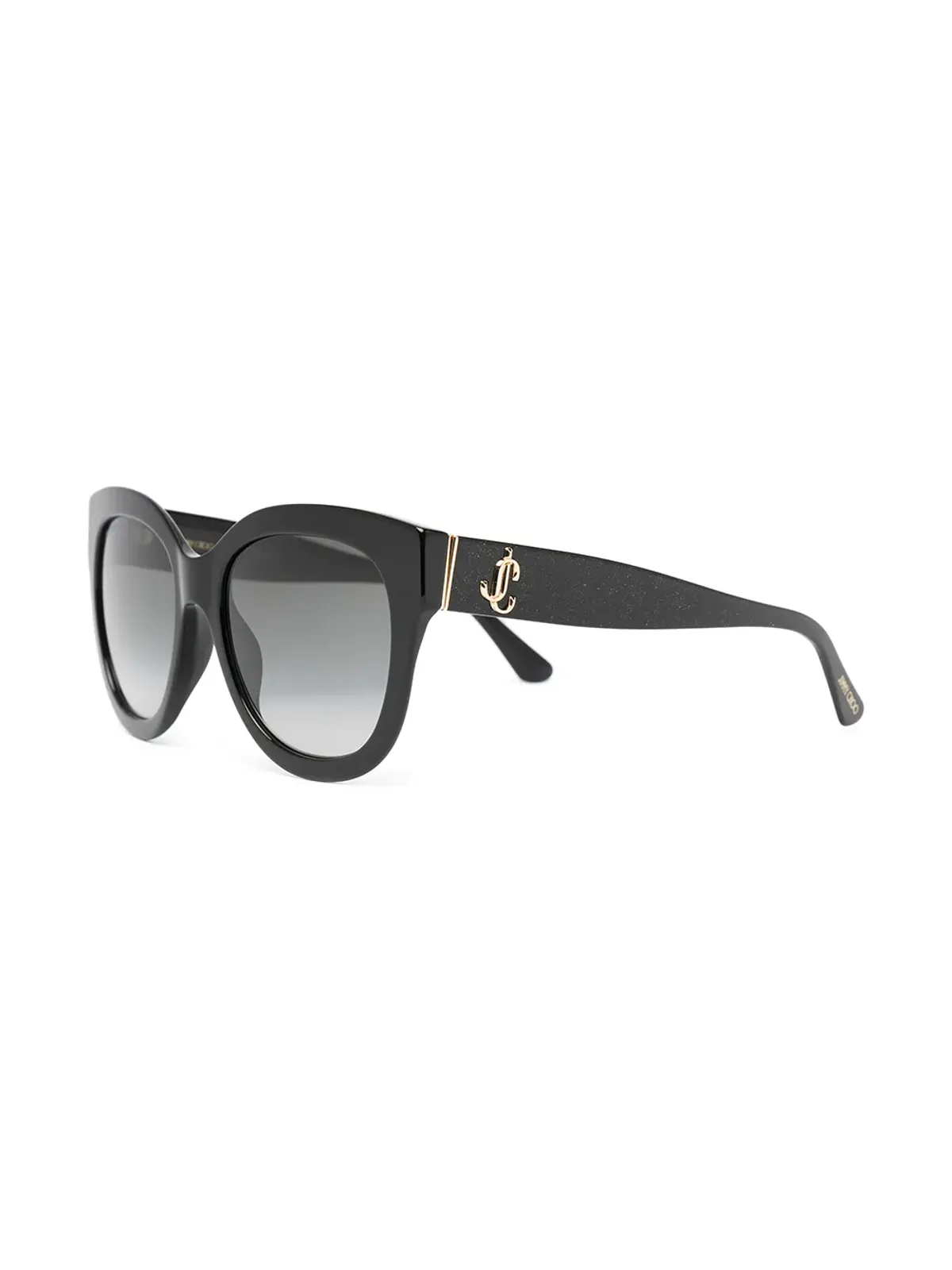 Jimmy Choo Eyewear ジル ティンテッド サングラス ブラック - 画像2
