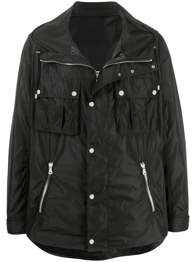 BALMAIN Balmain ジップフロント ドローストリング ジャケットの商品画像