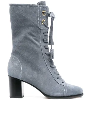 Alberta Ferretti レースアップブーツ - サムネイル1