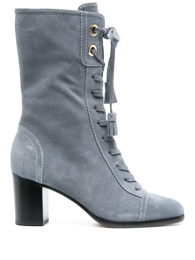 Alberta Ferretti Alberta Ferretti レースアップブーツの商品画像