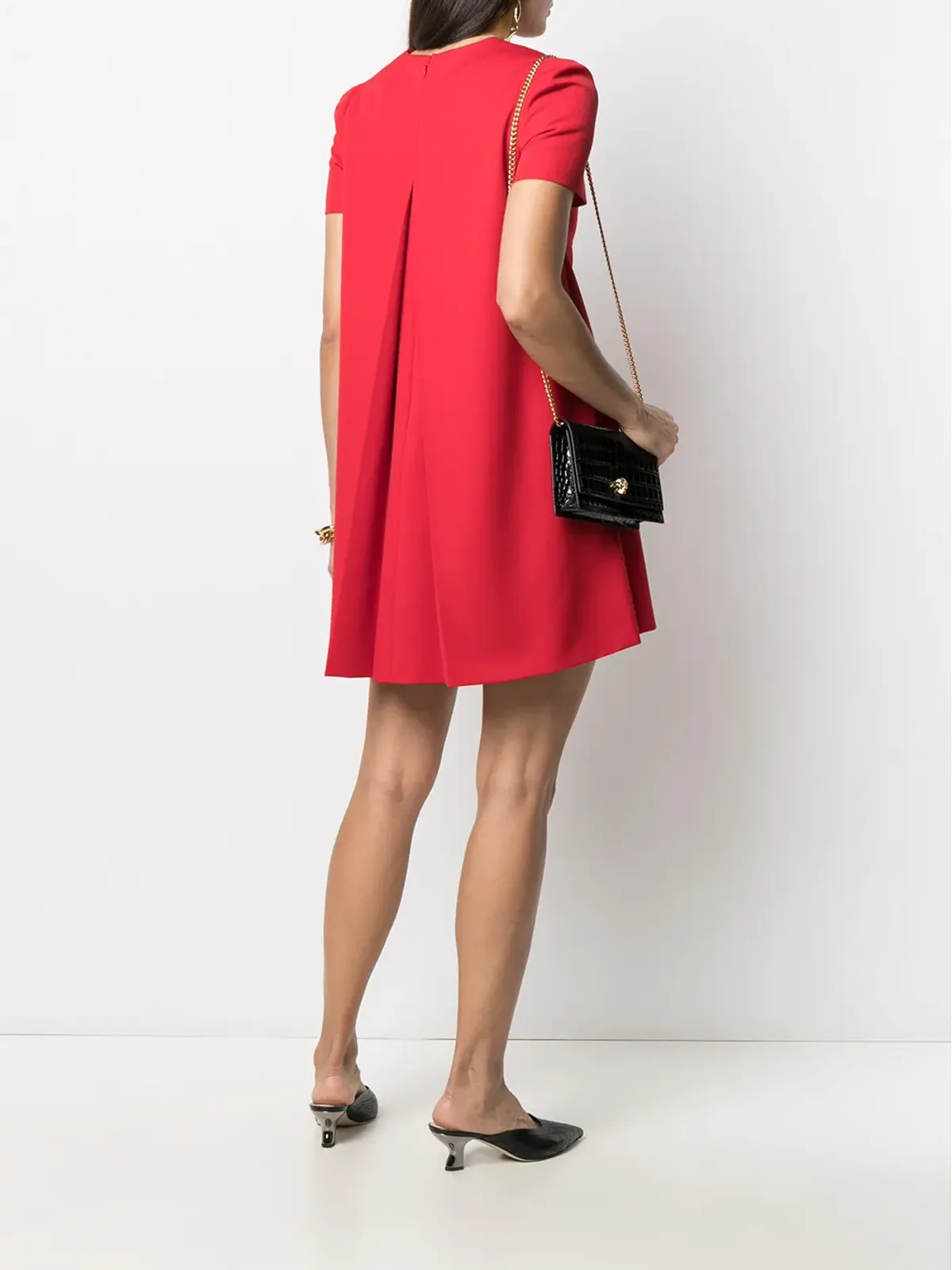 Alexander McQueen ラウンドネックドレス - 画像2