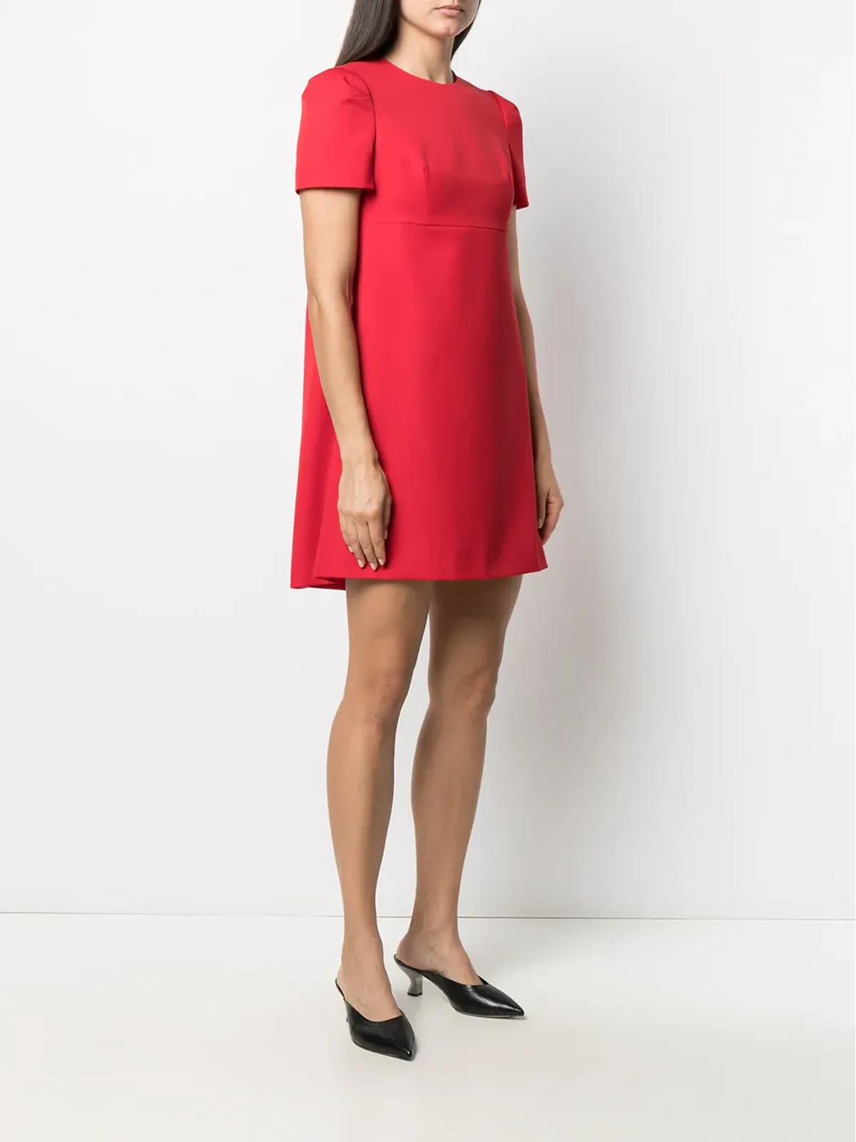 Alexander McQueen ラウンドネックドレス - 画像3