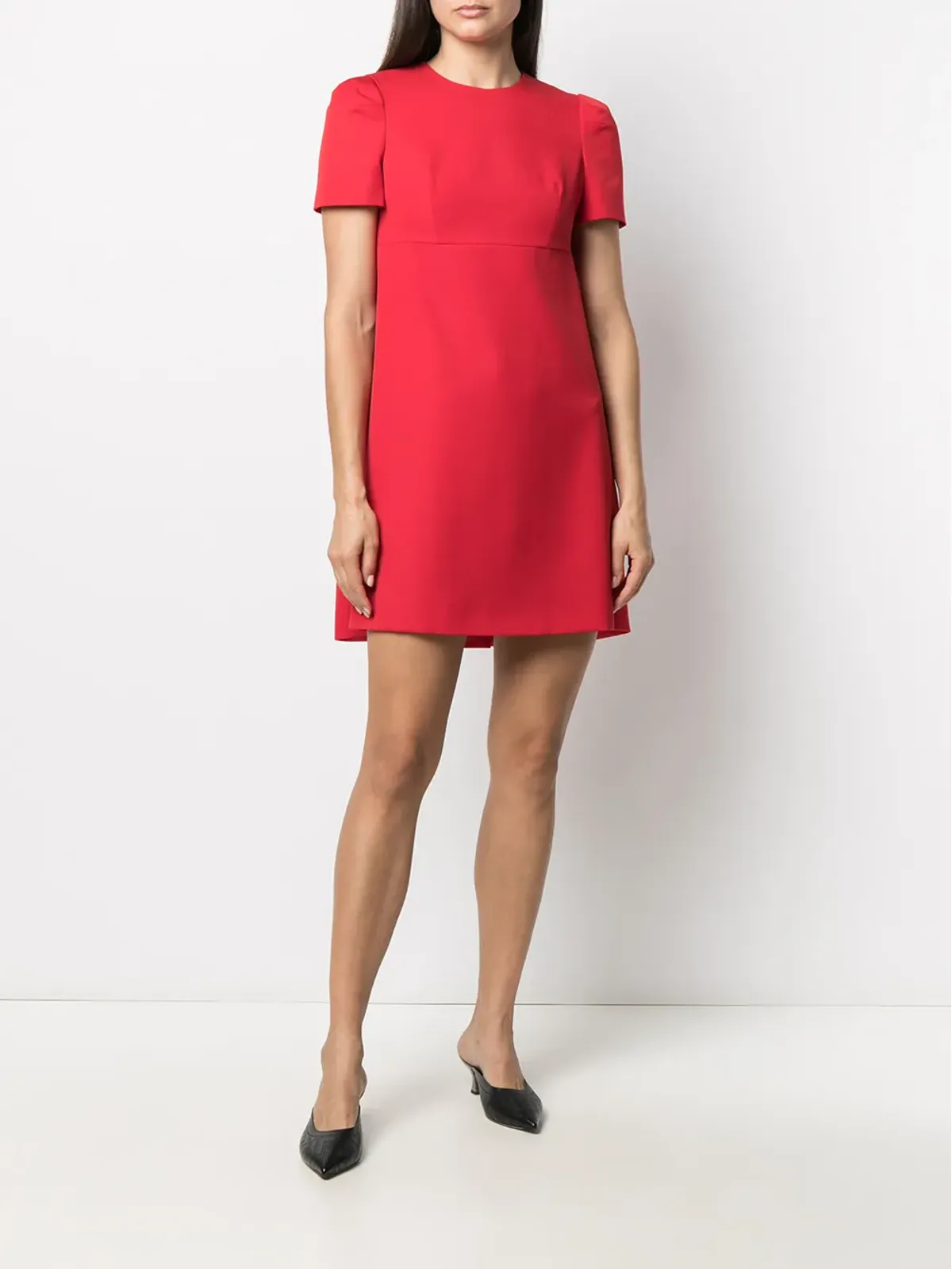 Alexander McQueen ラウンドネックドレス - 画像4