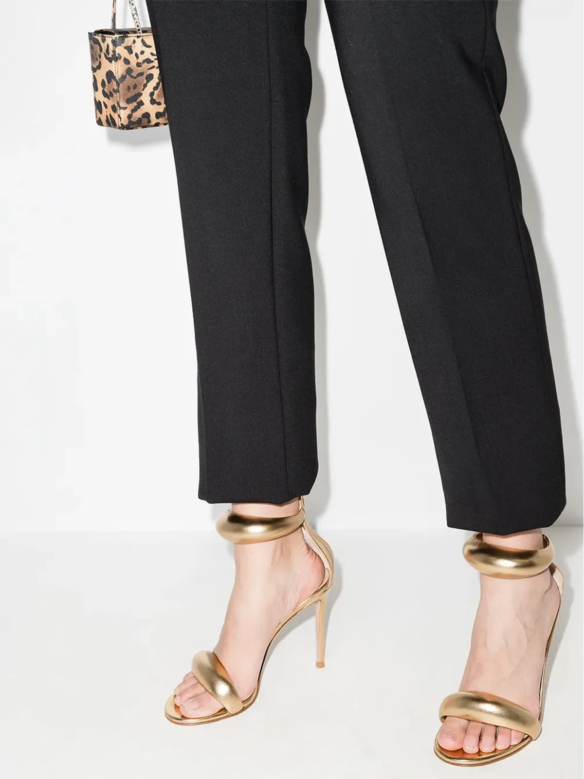 Gianvito Rossi Bijoux レザーサンダル - 画像3