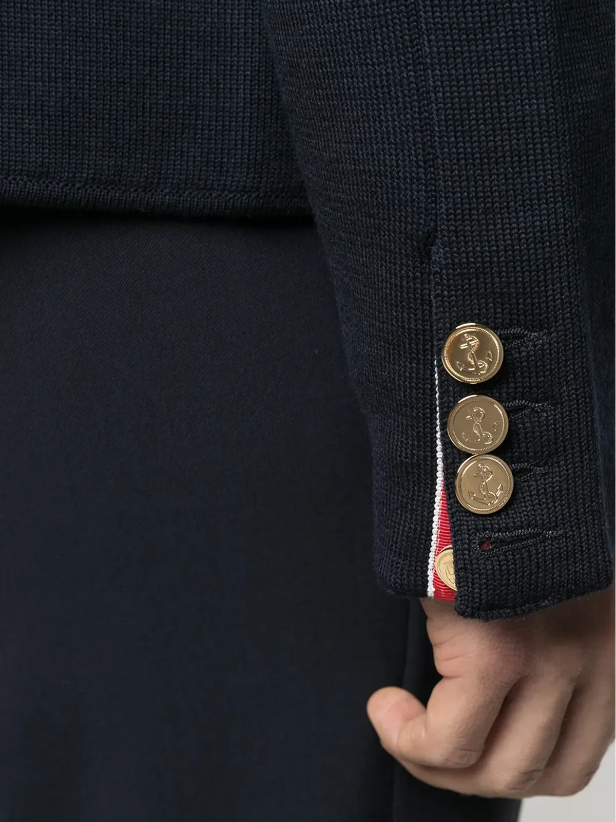 Thom Browne 4-Barニットブレザー - 画像5