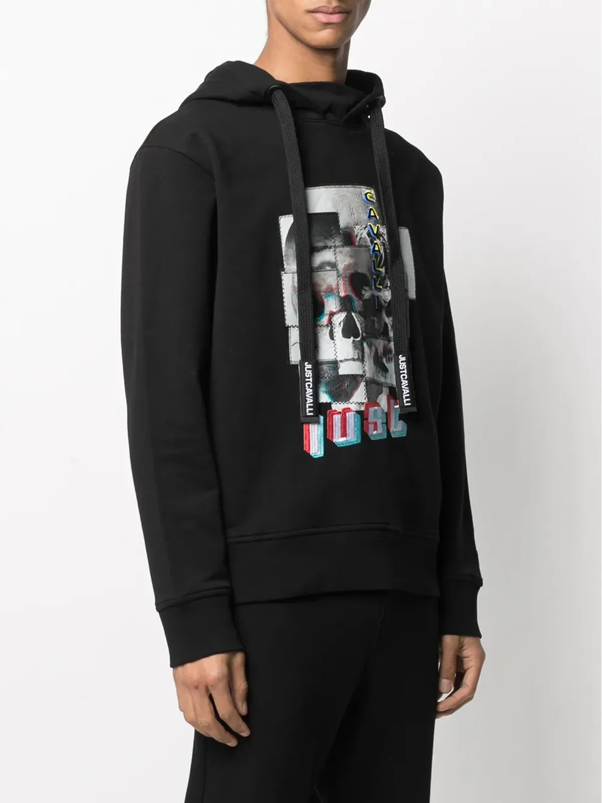 Just Cavalli ロゴ惑星プリント スウェットシャツ - 画像3
