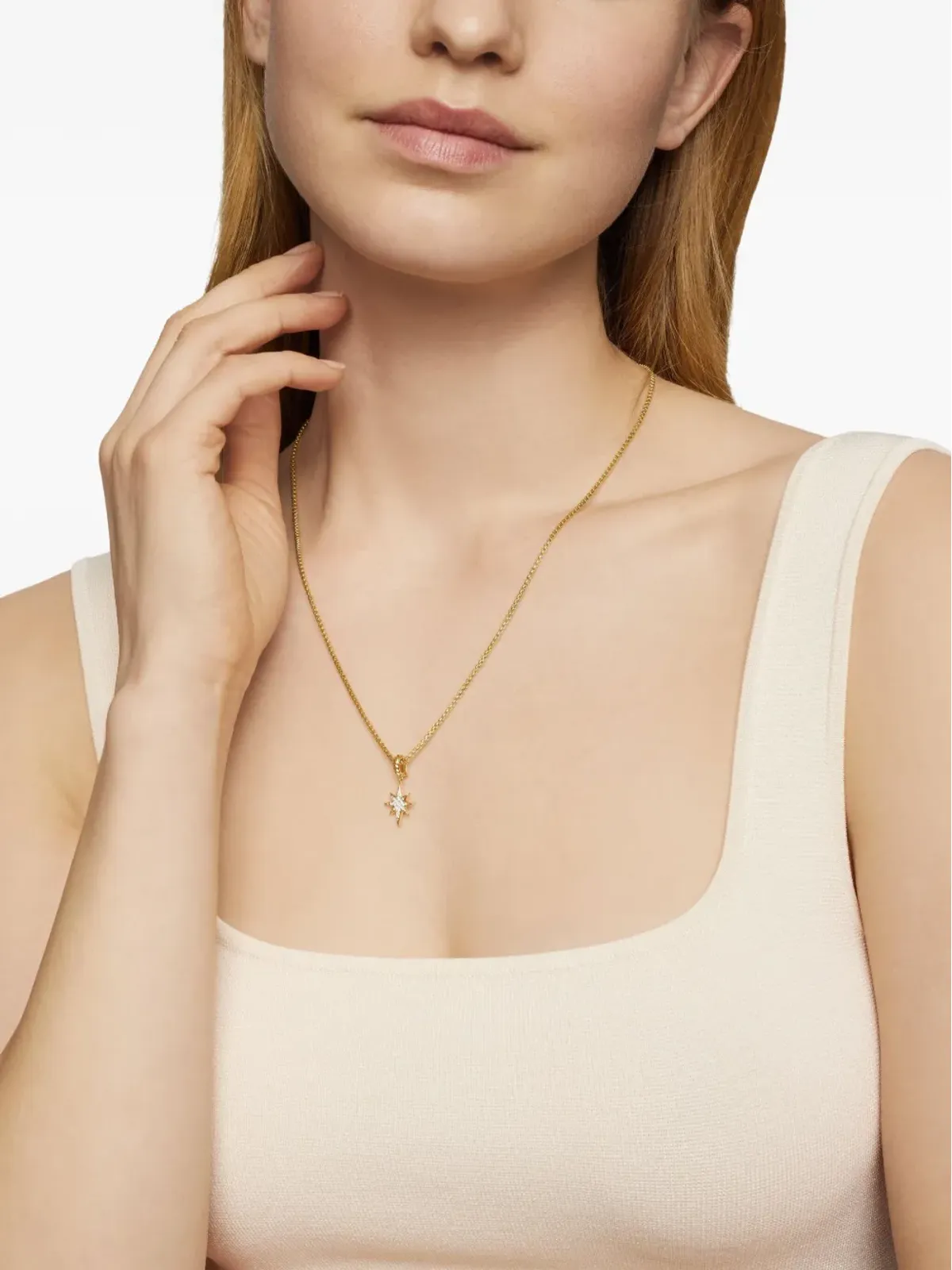 David Yurman ノーススター アミュレット ダイヤモンドペンダント - 画像3