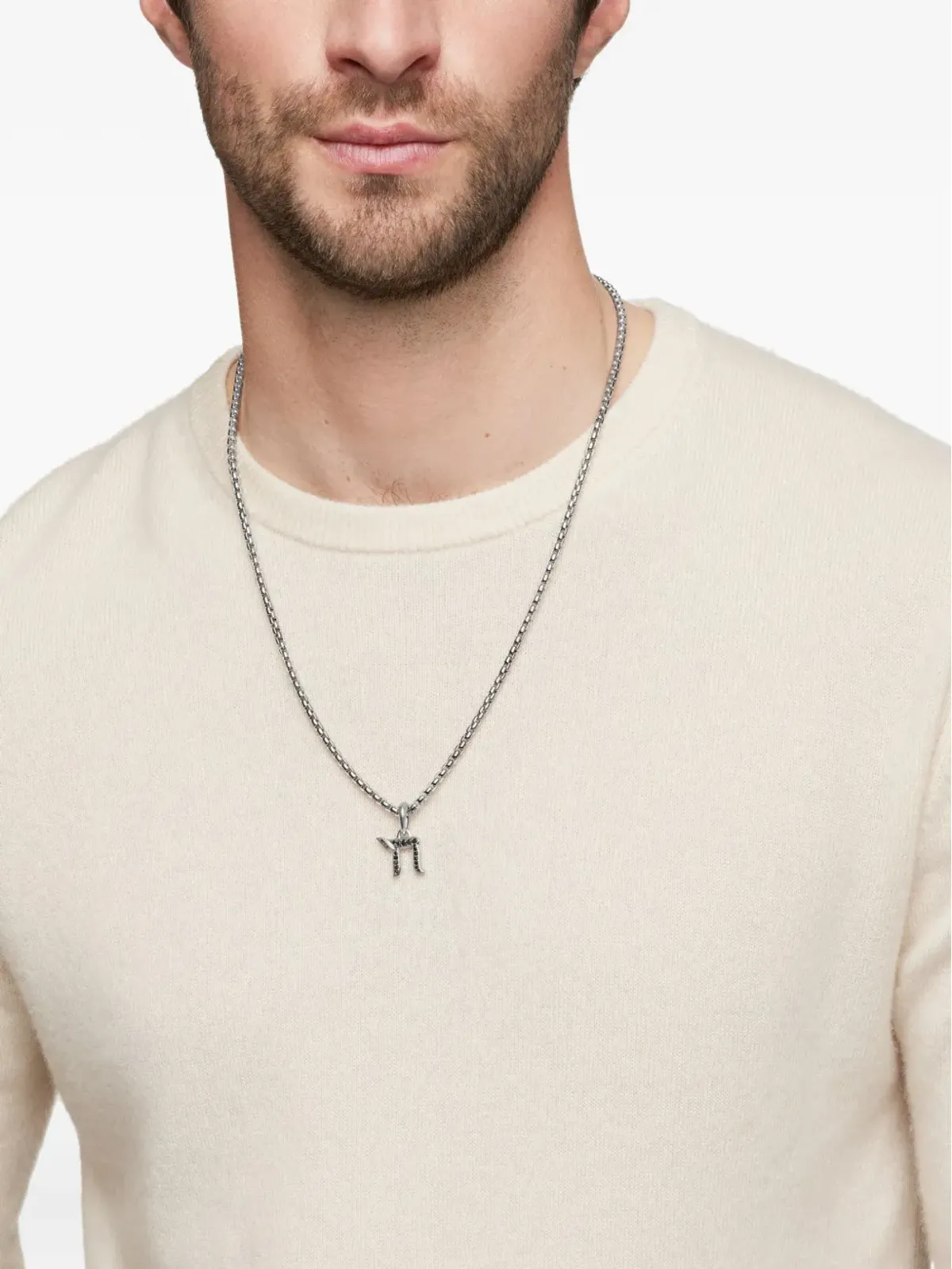 David Yurman チャイ ダイヤモンド アミュレット - 画像2
